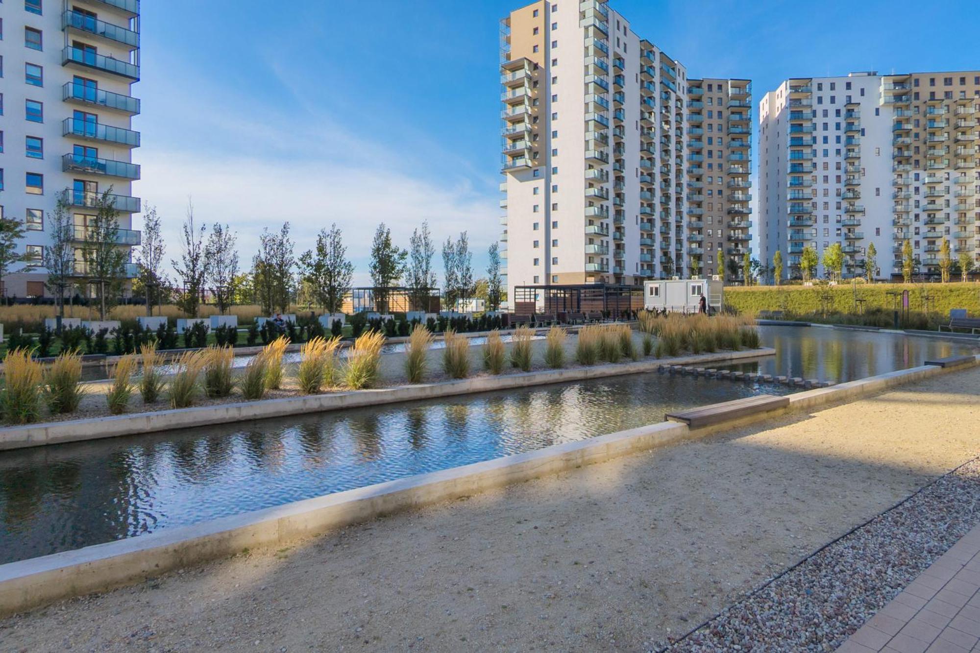 Starowiejska Apartment With Balcony Next To Arena Gdansk Stadium By Noclegi Renters Exterior photo
